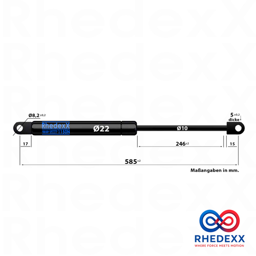 gasdruckfeder-mit-gelenkauge-geschweisst-585mm-246mm-900n-1150n